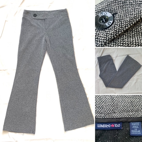 Limited Too Other - Boucle Bootcut Trouser Pants